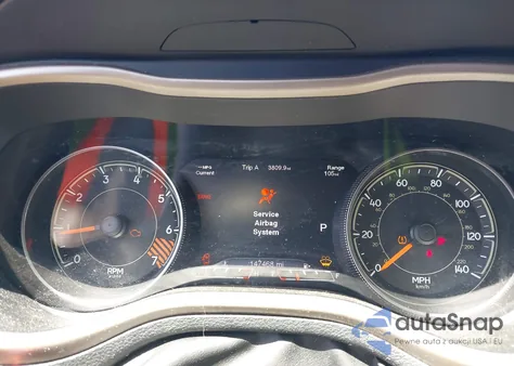 2015 Jeep Cherokee Limited z USA, uszkodzony, nr VIN 1C4PJLDB6FW505829